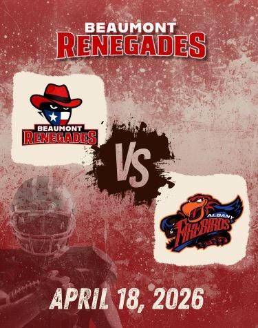 More Info for Beaumont Renegades Vs. Albany Firebirds