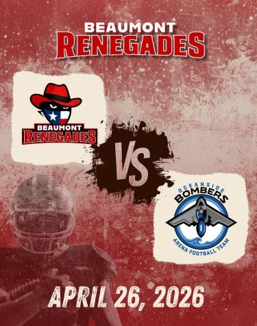 More Info for Beaumont Renegades Vs. Oceanside Bombers