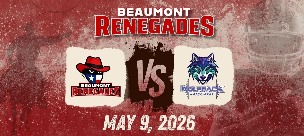 Beaumont Renegades Vs. Washington Wolfpack