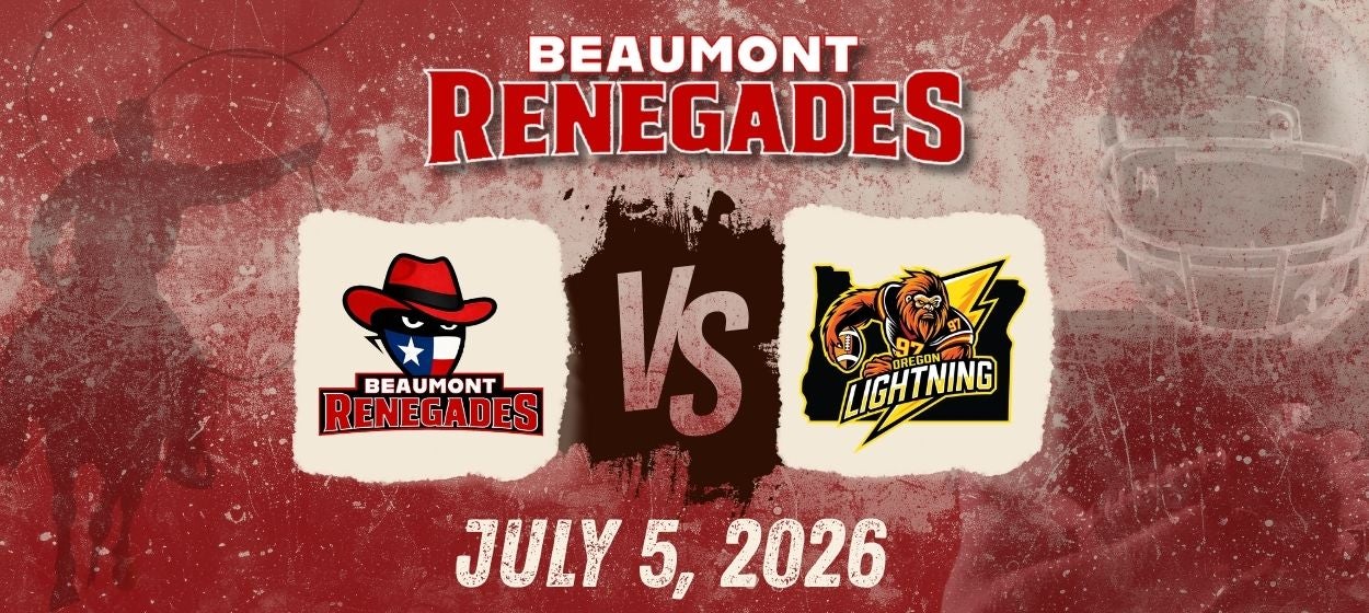 Beaumont Renegades Vs. Oregon Lightning