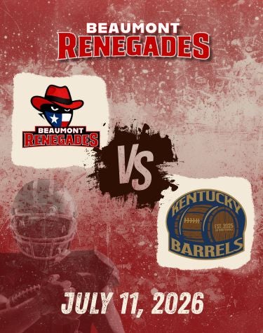 More Info for Beaumont Renegades Vs. Kentucky Barrells