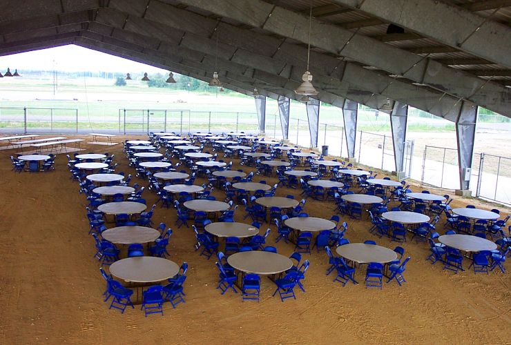 Barn banquet spotlight