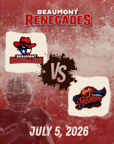 More Info for Beaumont Renegades Vs. Albany Firebirds