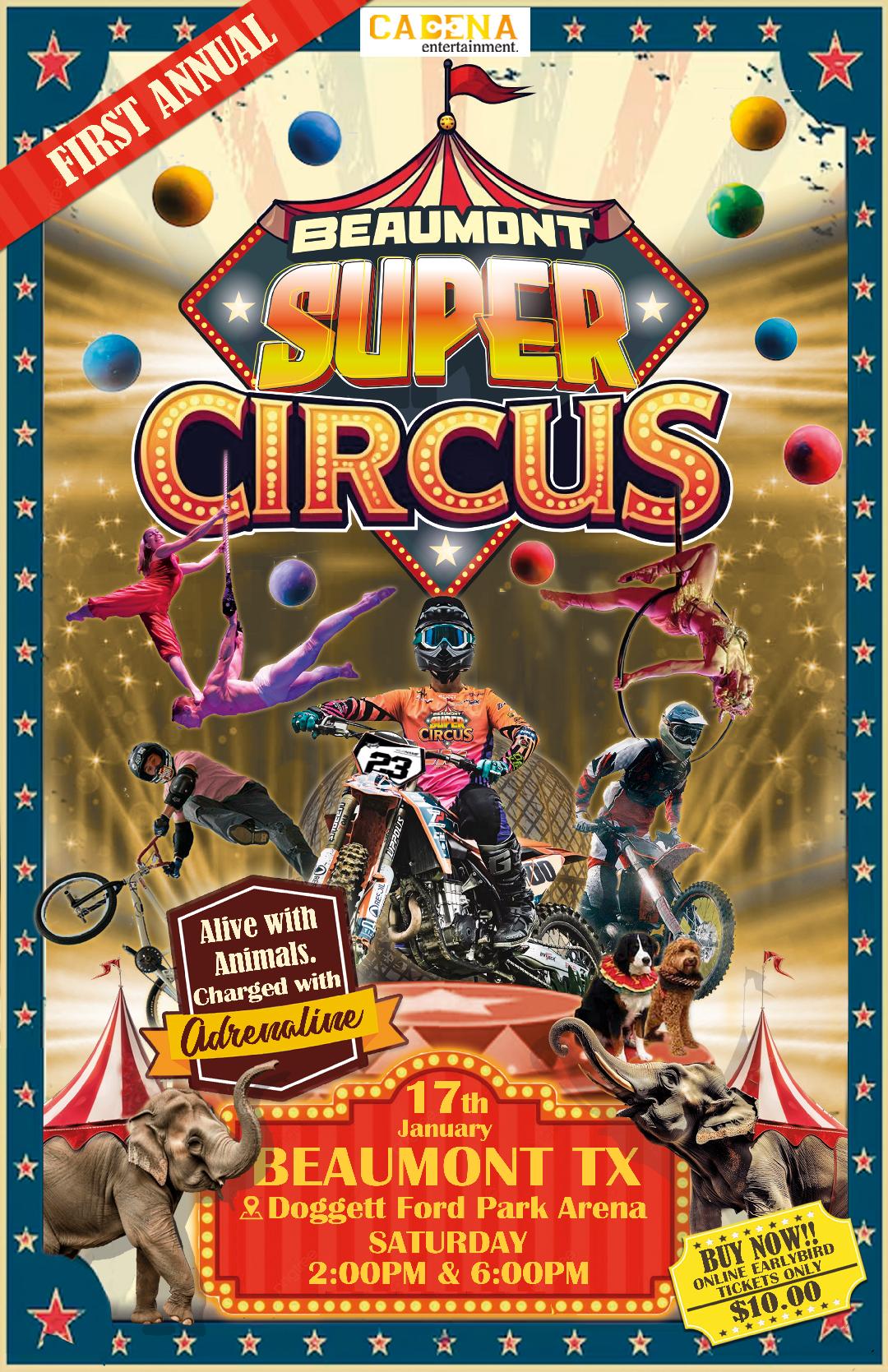 More Info for 1st Annual Beaumont Super Circus